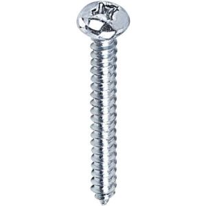 Parafuso de Ferro Auto Atarrachante Bemfixa 3,9x25mm Cabeça de Panela 20 Peças