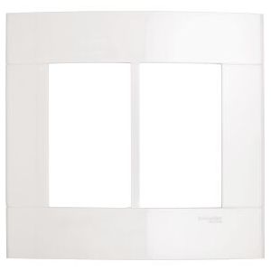 Placa 4"x4" Schneider Decor 6 Módulos Branca
