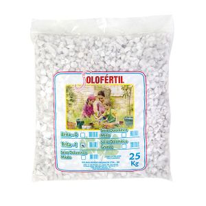 Saco de pedras Seixo Médio 25kg Solo Fértil