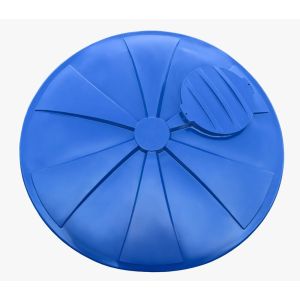 Tampa para Caixa D'Água Polietileno Bakof Tec 1000L Redonda Azul