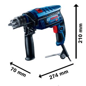 Furadeira de Impacto Bosch GSB13RE 1/2" 650W
