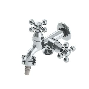 Torneira para Máquina de Lavar e Tanque 1428 1/2" Cromado Hidrofama
