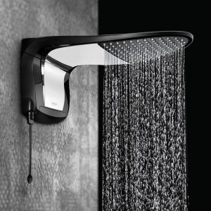 Chuveiro Eletrônico Acqua Wave Ultra Preto/Cromado Lorenzetti