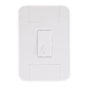 Conjunto Pulsador Campainha Tablet 10A Branco Tramontina