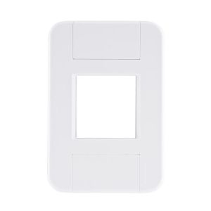 Placa 4"x2" Tramontina Tablet 2 Módulos Branca Horizontal/Vertical
