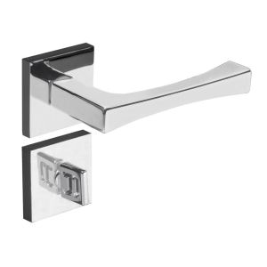 Fechadura Roseta para Banheiro 55mm Vivaldi Cromado 885-90 Pado