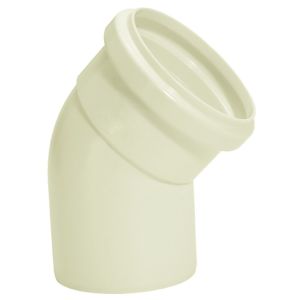 Joelho 45º 40mm Pvc Esgoto Branco Amanco