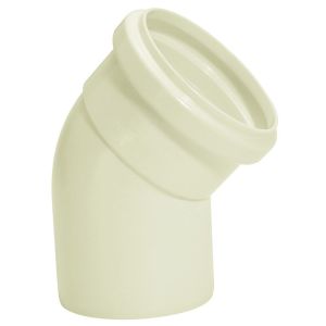 Joelho 45º 150mm Pvc Esgoto Branco Amanco