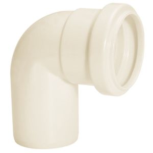 Joelho 90º 40mm Pvc Esgoto Branco Amanco