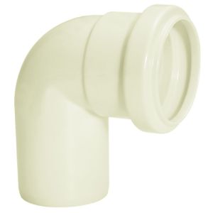 Joelho 90° 75mm Pvc Esgoto Branco Amanco