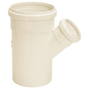 Junção com Redução 150x100mm Pvc Esgoto Branco Amanco