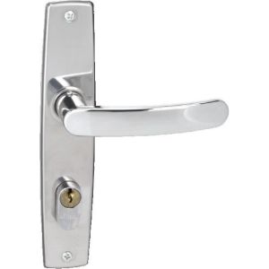 Fechadura Espelho Externa Premium 40mm Inox 2600/41 Aliança