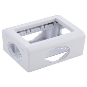 Caixa X com Saídas para Eletroduto 3 Módulos LixFlex 1/2" a 1" Branco Tramontina