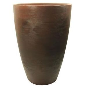 Vaso Malta Cone Redondo 32x25cm Rusty Vasart