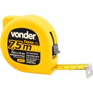 Trena de Aço 7,5m com Trava Vonder