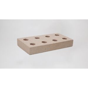 Plaqueta Refratária 8 Furos 6 Peças 22,9x11,4x3,2cm Gabriella