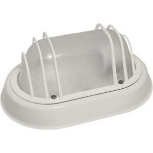 Luminária Tartaruga Taschibra Suprema 1 Lâmpada com Grade Branca