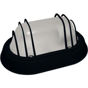 Luminária Tartaruga Taschibra Suprema 1 Lâmpada com Grade Preta