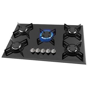 Cooktop a Gás 5 Bocas Cook Chef Preto Philco