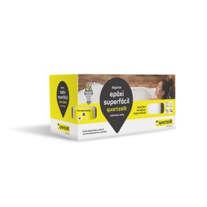 Rejunte Epóxi Quartzolit Cinza Outono 1kg
