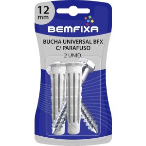 Parafuso de Ferro Bemfixa 1/4"x70m 2 Peças
