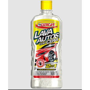 Detergente Lava Autos com Cera 500ml Luxcar