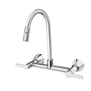 Torneira Misturador para Cozinha de Parede Bica Alta 1/2" Gali Cromado Docol