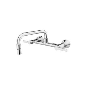 Torneira Misturador de Parede para Cozinha Docol Gali 1/2" e 3/4" Cromado 800206