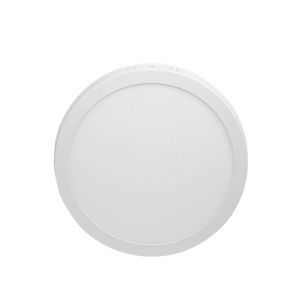 Painel LED Sobrepor Redondo Autovolt 18W 3000K Luz Amarela Taschibra