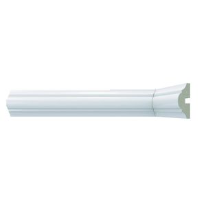 Moldura Rodameio Santa Luzia 465 RM|BR Clássica 4cmx1,7cmx2,4m Branco
