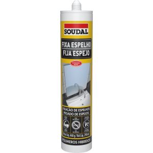 Adesivo Fixa Espelho 460g Branco Soudal