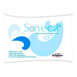 Travesseiro Soneca 50x70cm Fibra Siliconada Ortobom