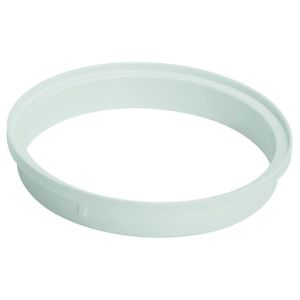 Porta Grelha Pvc 100mm Branco Redondo Amanco
