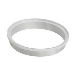 Porta Grelha Pvc 150mm Branco Redondo Amanco