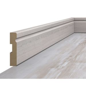 Rodapé MDF Estilo Padrão 16 2,40x0,07 Eucafloor