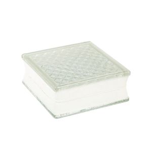 Tijolo de Vidro 19x19x8cm Jewel Vitraltec