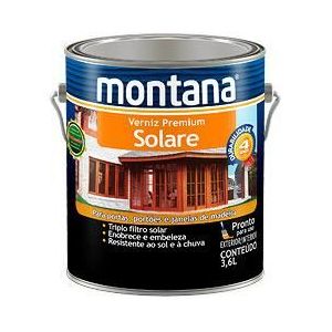 Verniz Solare Premium 3,6L Imbuia Brilhante Montana