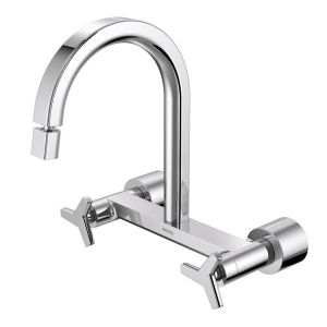 Torneira Misturador para Cozinha de Parede Bica Alta 1/2" City Cromado Docol