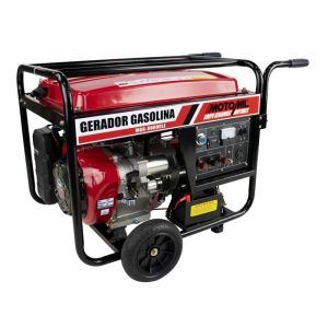 Gerador de Energia à Gasolina MGG-8000CLE 4T Partida Manual Elétrica Bivolt Motomil