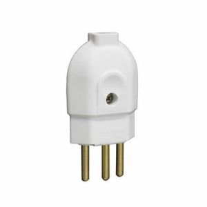 Plugue Macho Weg 1 Módulo 2P 20A 250V~ Branco