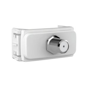 Módulo TV/SAT Coaxial Weg Composé Branco