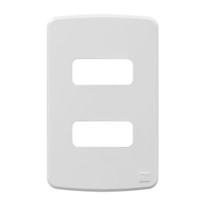 Placa 4"x2" Weg Composé 2 Módulos Branca