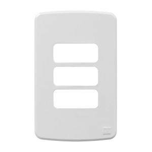 Placa 4"x2" Weg Composé 3 Módulos Branca