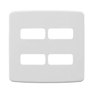 Placa 4"x4" Weg Composé 4 Módulos Branca