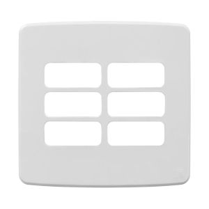 Placa 4"x4" Weg Composé 6 Módulos Branca