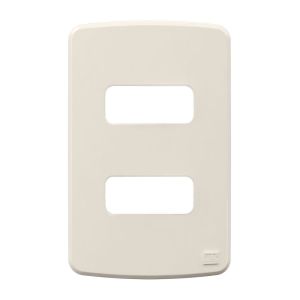Placa 4"x2" Weg Composé 2 Módulos Marfim