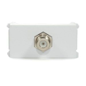 Módulo TV/SAT Coaxial Weg Refinatto Branco