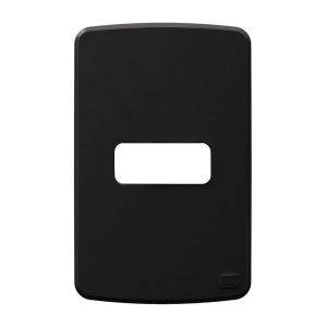 Placa 2x Ø 35 mm Weg Composé 1 Módulo Preta