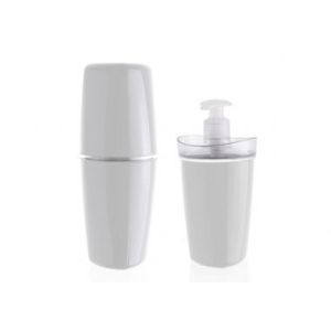 Kit de Acessórios para Banheiro 2 Peças Branco Martiplast