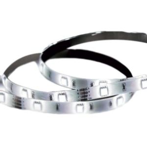 Fita LED 2,5W 12V 30 LEDs Luz Branca 5m com Fonte Taschibra